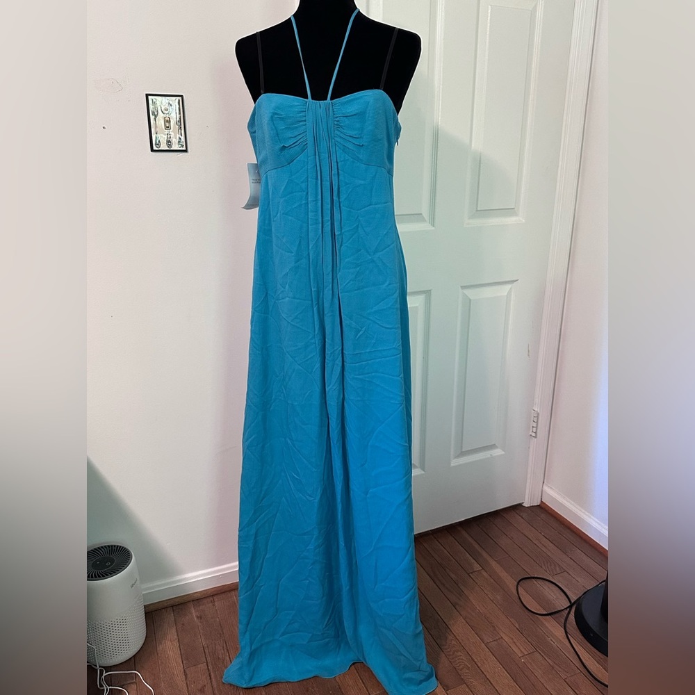 Laundry by Design Strapless Maxi Blue Dress